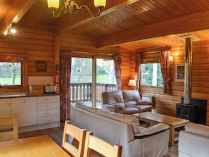 Open plan living space | Cosy Lodge - Wold Lodge Leisure, Kenwick, near Louth