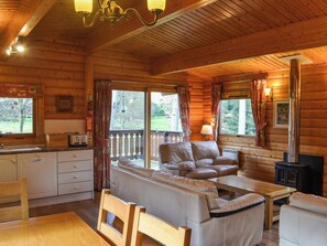 Open plan living space | Cosy Lodge - Wold Lodge Leisure, Kenwick, near Louth