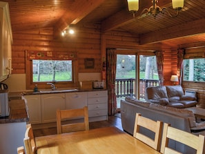 Open plan living space | Cosy Lodge - Wold Lodge Leisure, Kenwick, near Louth