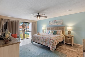 Master Bedroom offers a King Bed