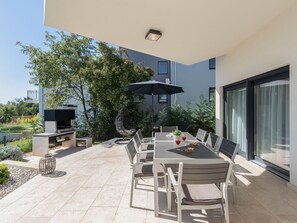 Plant, Furniture, Property, Table, Chair, Shade, Interior Design, Condominium, Flowerpot, Living Room
