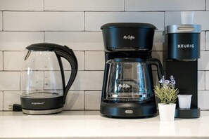 Coffee and/or coffee maker