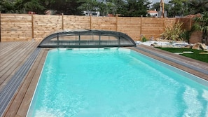 Vue sur piscine
