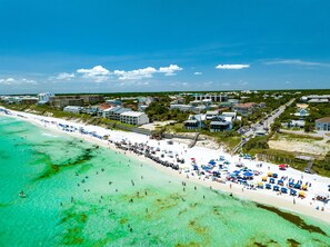 Multiple beaches of the Emerald Coast are just minutes away