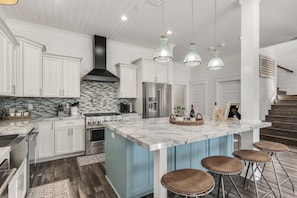 Large Kitchen Island  (first floor)