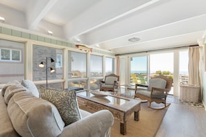 Living Room with Ocean Views