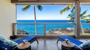 Relax in comfort at this ocean front location