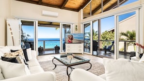 Crisp, Clean, Beautiful! Ocean front corner unit, 2301 Keauhou Kona Surf and Racquet Club