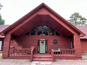 Covered front porch