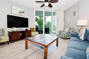 The Palms of Destin 1309 - Living Area with Balcony Access