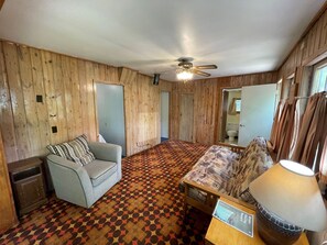 Cabin 8's living room