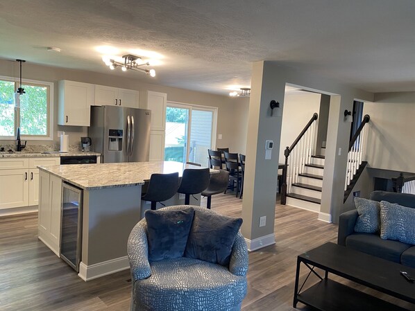 Open and airy great room