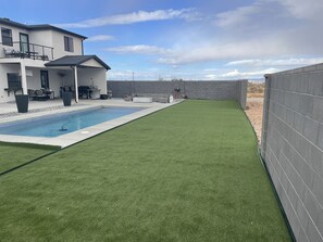 Backyard with Pool