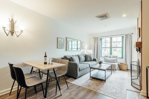 New DR table with seating for up to 4 guests