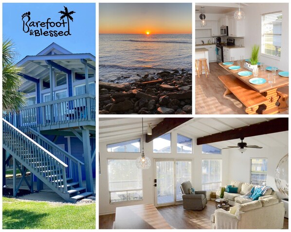 Less than 500 steps to beach, pet friendly, golf cart & other amenities INCLUDED