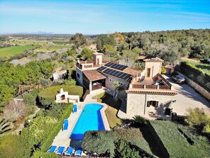 finca, ausblicke, landschaft, schwimmbad, garten, rustikal, mallorca