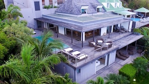 Drone Capture: Aerial views of the property.