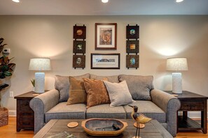 Cozy and comfortable sleeper sofa
