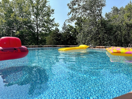 Jump in the pool through mid October!