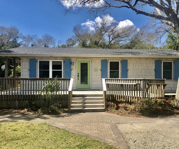 Welcome to the beach house.