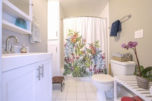 Quaint bathroom.