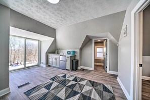 Lofted Area | Well-Equipped Kitchenette