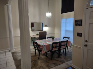 Formal dining room