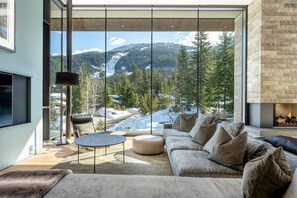 Views of Whistler Mountain from Living Room