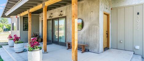 Covered Front Patio | Front Entryway