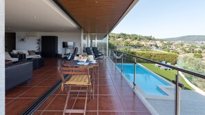 Lovely big balcony with gorgeous views