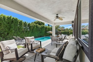 Patio Retreat w/ lots of seating