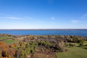 AERIAL VIEW OF SENECA LAKE