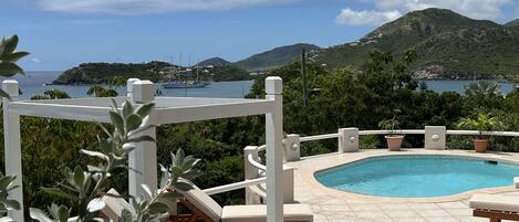 The Garden House has its' own private pool and terrace