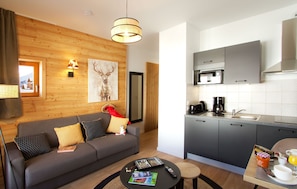 Enjoy the warm and cozy decor.
