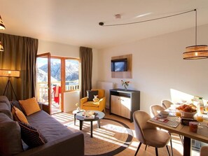 Relax and rejuvenate in the cozy living room.