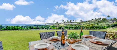 Kapalua Bay Villas 20G4 lanai with ocean view1