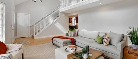 Modern Zen offers Spacious  Areas for your Family to Relax, Spread Out and Enjoy their Utah Visit