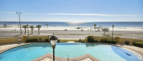 Balcony South Beach and Pool View