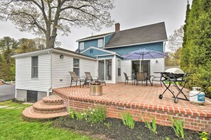 Private Patio | Access Via Living Room | Fire Pit