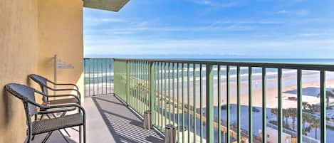 Daytona Beach Shores Vacation Rental | 1BR | 1BA | 700 Sq Ft | Step-Free Access