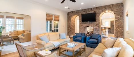 Entertain friends and family in the spacious living room.