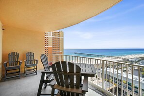 Spacious Balcony with Incredible Views