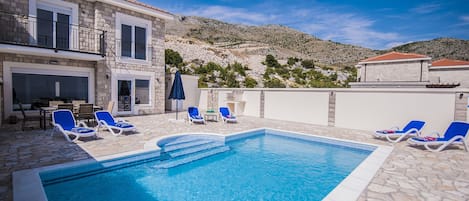 Luxury Villa Layla with private heated pool and extensive terrace