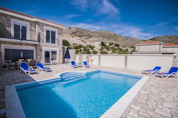 Luxury Villa Layla with private heated pool and extensive terrace