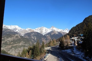 Blick von der Unterkunft