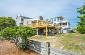 Oceanfront deck
