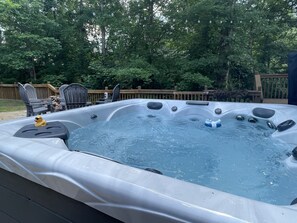 Bain à remous extérieur