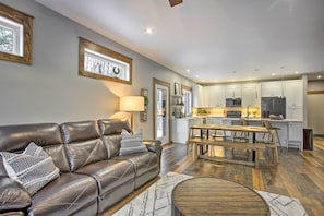 Living Room | Central Heat & A/C