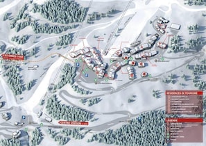 Carte de l’hébergement
