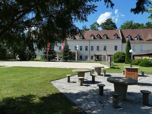 Enceinte de l’hébergement